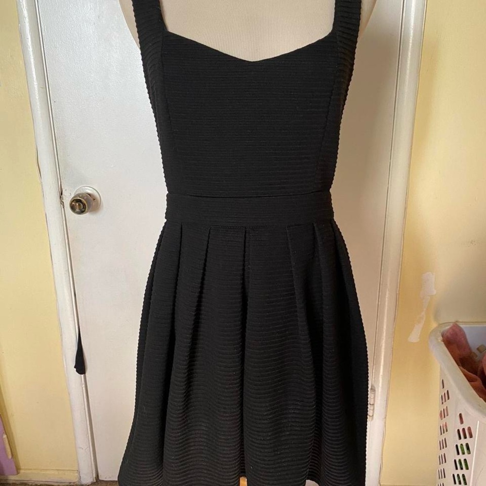 L’atiste Black Dress with Heart Shaped Back